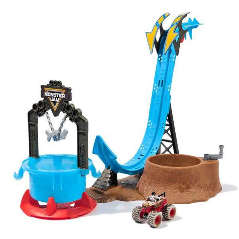 Juego de coches para niños con pista de acción y diversión