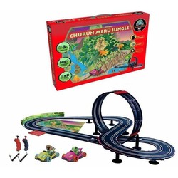 Pista de carreras Ninco Velokú Jungle con coches juguete para niños exploradores