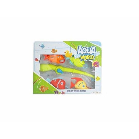 Juegos habilidad niños con juego de pesca magnético Colorbaby Aqua World