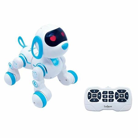 Perro Interactivo Lexibook blanco azul para niños