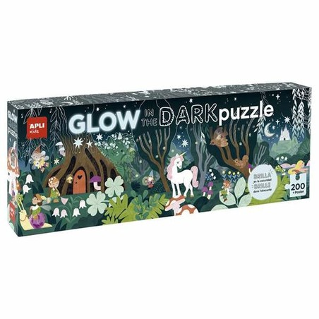 Puzzle infantil Apli Glow In The Dark 200 piezas