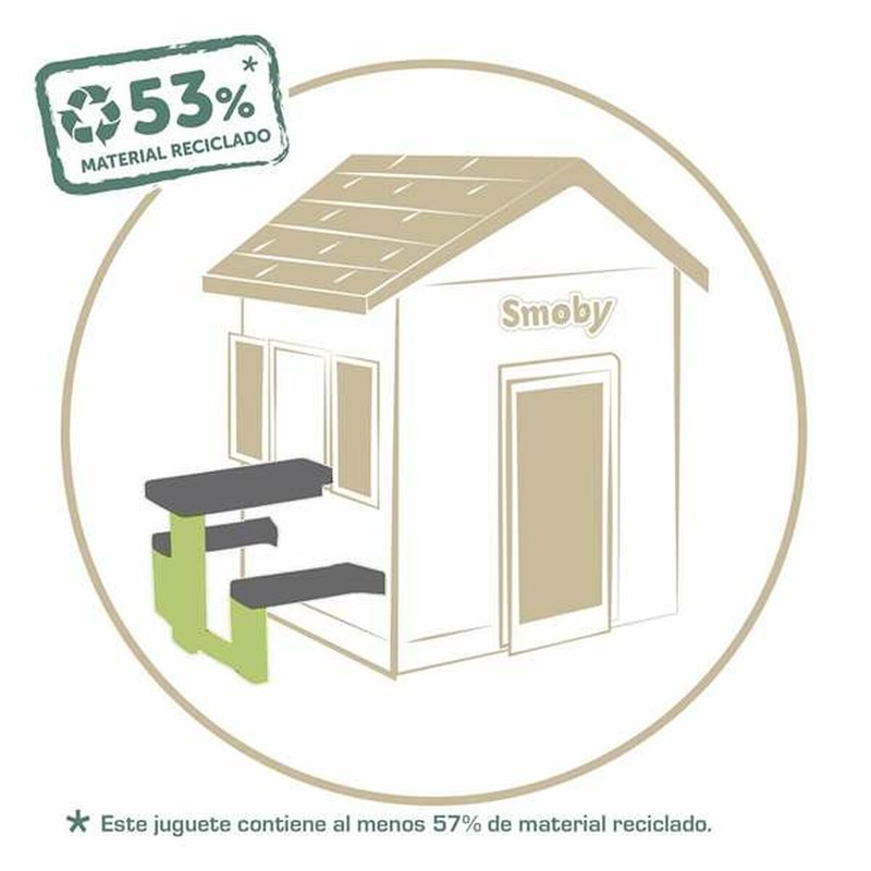 Mesa infantil para comer y jugar Smoby S.Life