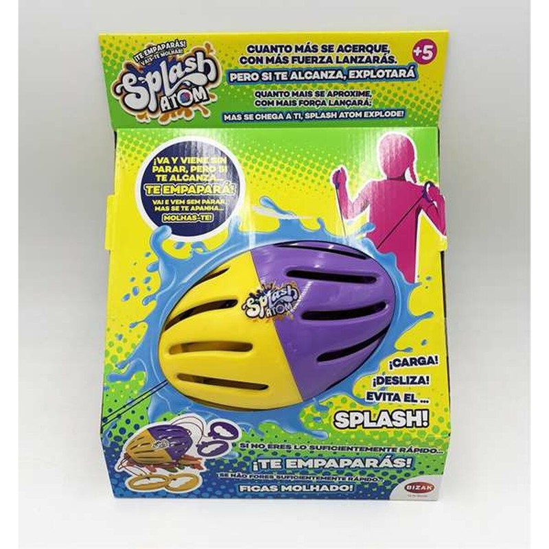 Detalle del aspersor rociador infantil Bizak Splash en acción