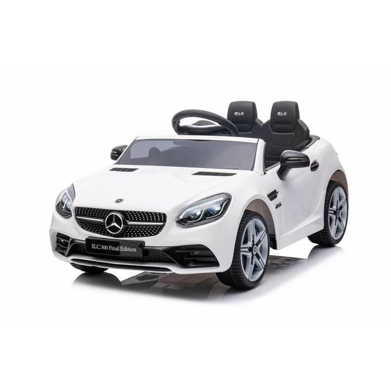 Coche eléctrico niños Mercedes Benz Ociotrends blanco vista frontal