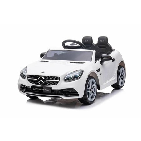 Coche eléctrico niños Mercedes Benz Ociotrends blanco vista frontal