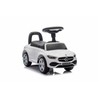 Correpasillos Mercedes Benz blanco para niños, juguete de arrastre con diseño realista.
