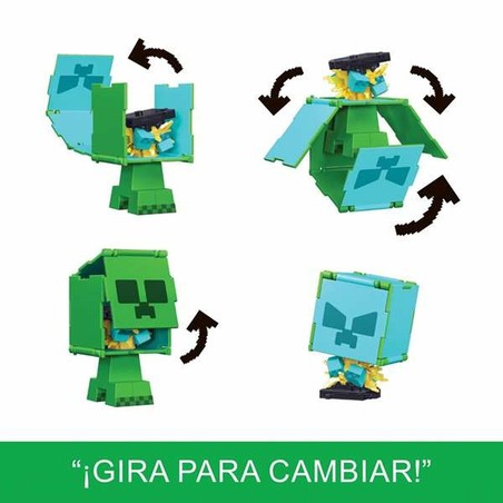 Figura de acción Steve Minecraft detallada