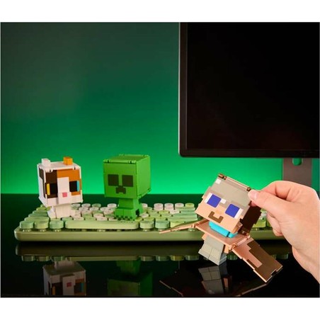 Embalaje de figura Minecraft Mattel