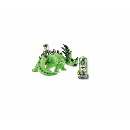 Figura Acción Dinosaurio Robot Zuru Dino Dna con luz y sonido