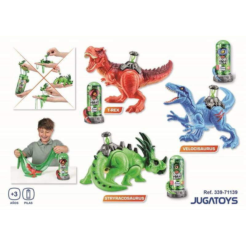 Dino Robot Interactivo Robo Alive Dino Dna surtido