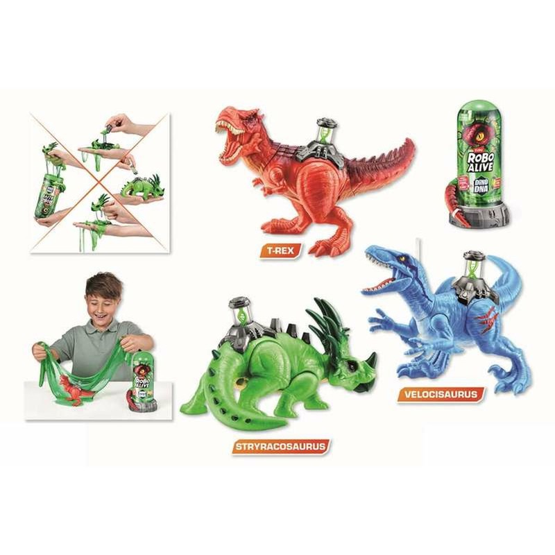 Figura jurásica con luz y sonido, modelo sorpresa