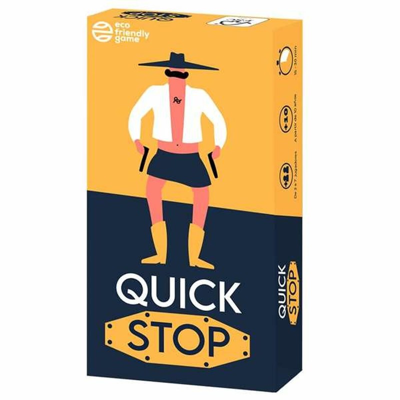 Juego de Mesa Quick Stop con componentes Asmodee