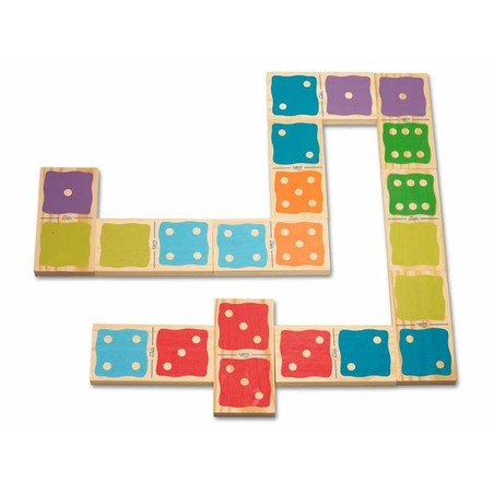 Dominó de madera Cayro para 4 jugadores, diversión familiar garantizada