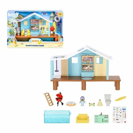 Juguetes Bluey Niños: Set de Muñecos con Casa en la Playa - Compra online en MegaJuguetes