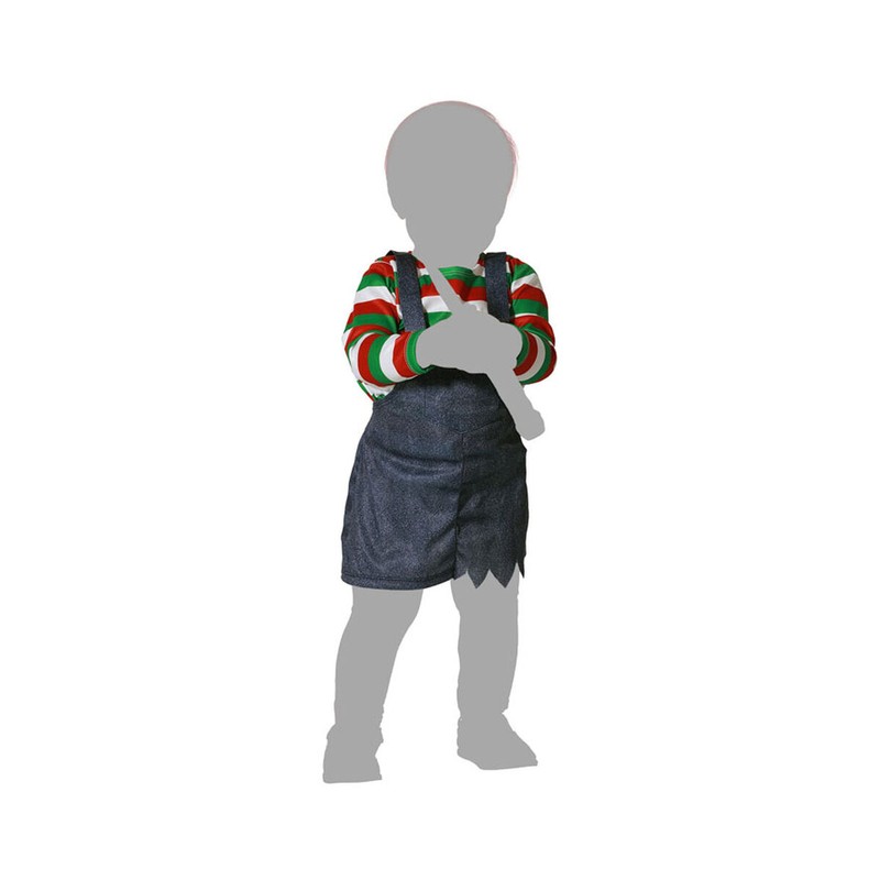 traje carnaval niño comodo multicolor
