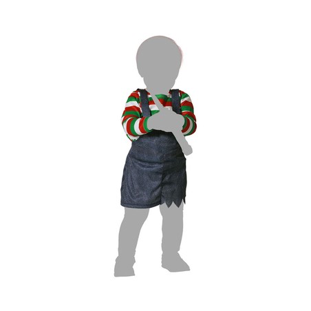 traje carnaval niño comodo multicolor