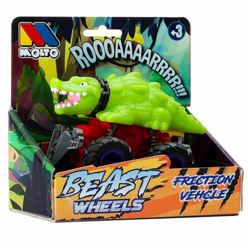 Juguete para Desarrollo Psicomotor, Moltó Beast Wheels