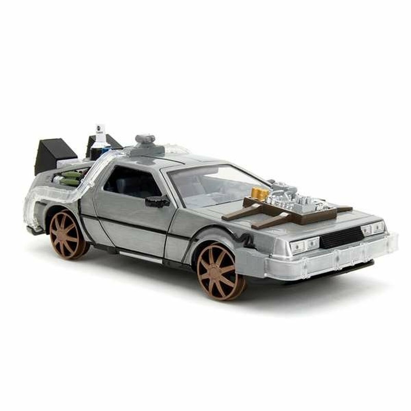 Detalles del interior del coche Smoby Regreso al Futuro