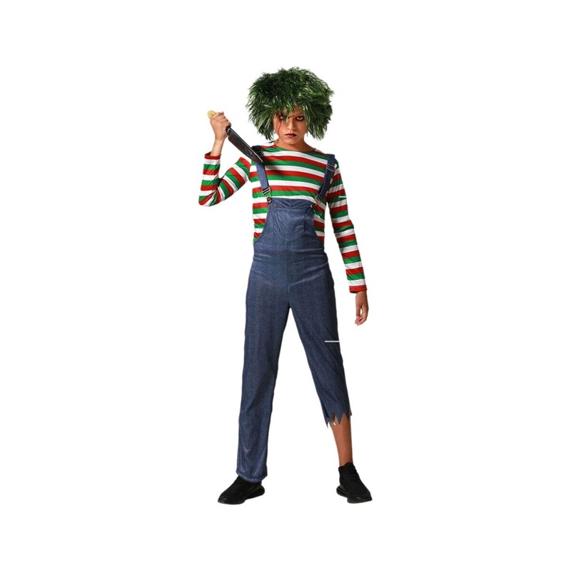 Disfraz Muñeco Halloween para Niños, ideal para fiestas y carnaval