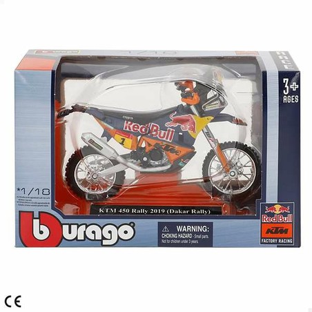 Juguete réplica moto KTM para niños a partir de 3 años