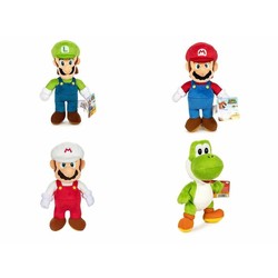 Peluche Super Mario 25 cm, el héroe de Nintendo listo para jugar