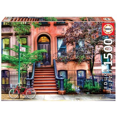 Puzzle 1500 piezas adultos Greenwich Village New York Educa
