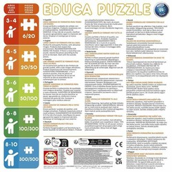 Set de 2 Puzzles Bluey niños de Educa, ideal para desarrollar la motricidad fina. 2