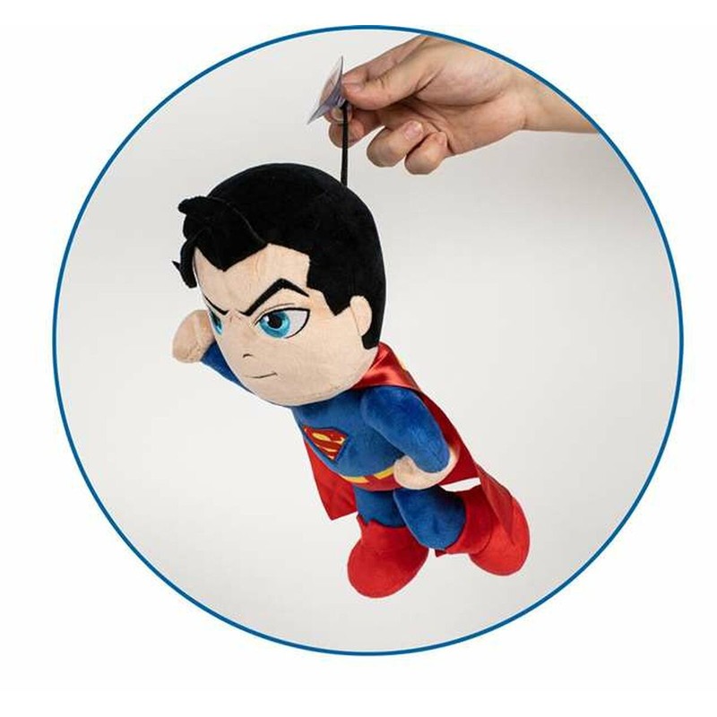 Peluche Superman oficial de 32 cm, figura de acción suave