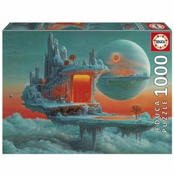 Puzzle 1000 Piezas Educa Fire & Ice Planet