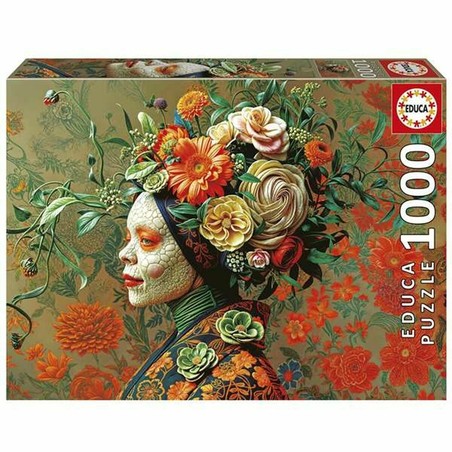 Puzzle 1000 piezas adultos Educa Queen Lizard, diseño vibrante y exclusivo