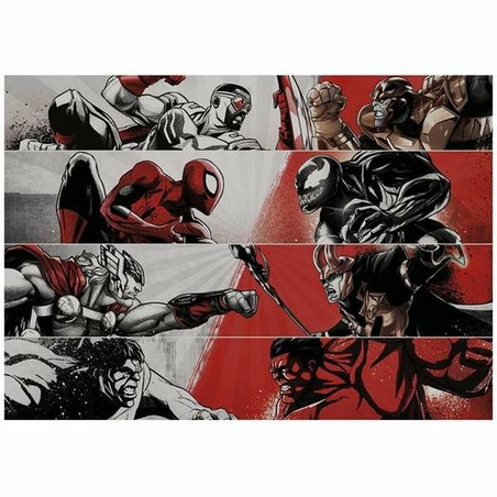 puzzle adultos Marvel superhéroes