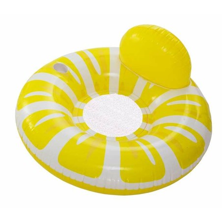 Flotador hinchable limón para niños en piscina