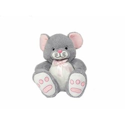 Peluche rata gris de Artesanía Beatriz para niños