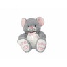 Peluche rata gris de Artesanía Beatriz para niños