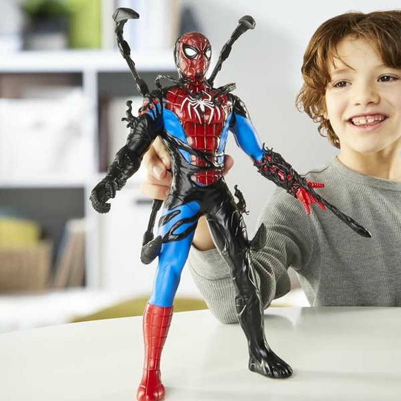 Juguetes superhéroes Marvel, Figura de Acción Spider-Man con 6 accesorios