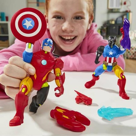 Figura Articulada Avengers Mixmashers 12 cm para niños