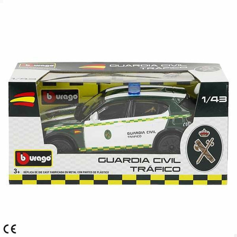 Réplica de coche policía Alfa Romeo Giulia a escala 1:43