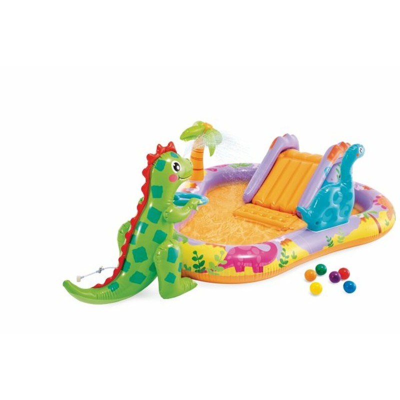 Centro de juegos acuático infantil Intex, ideal para jardín