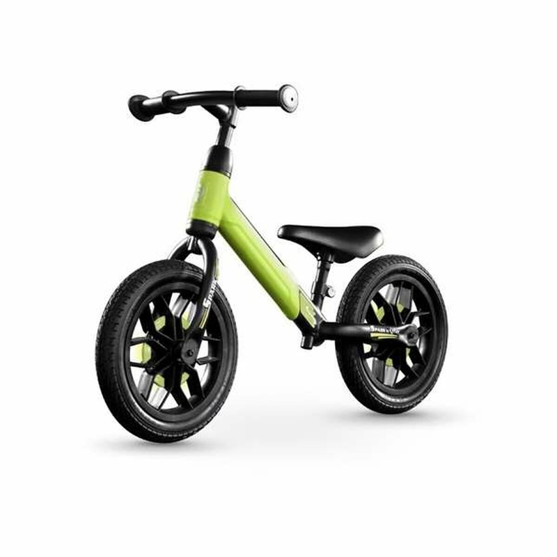 Bicicleta sin pedales infantil Ociotrends Spark amarilla con luces LED