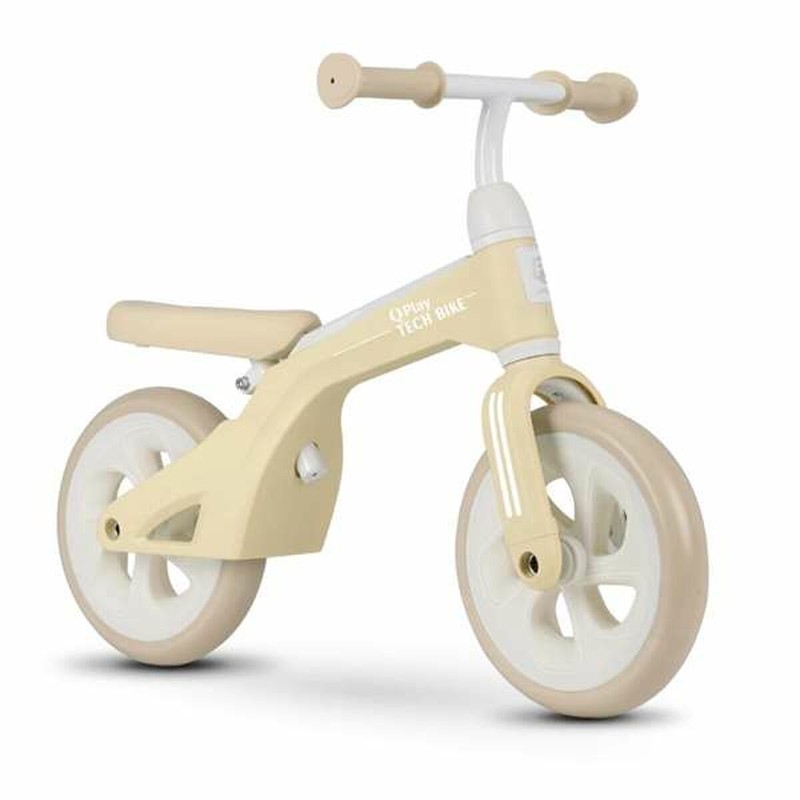 Bicicleta sin pedales infantil Ociotrends Tech Balance crema para niños
