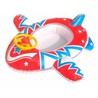 Barca Hinchable Infantil roja con volante para piscina