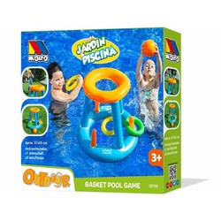 Canasta Baloncesto Hinchable Niños Moltó Outdoor en piscina