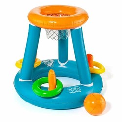 Canasta Baloncesto Hinchable Niños Moltó Outdoor en piscina 2