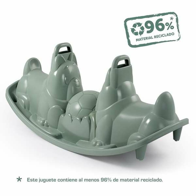Balancín Smoby Dog Verde, ideal para desarrollo equilibrio infantil