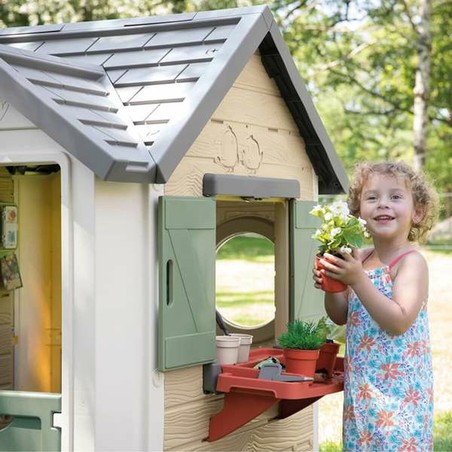 Casa Smoby Life Garden, ideal para patio infantil