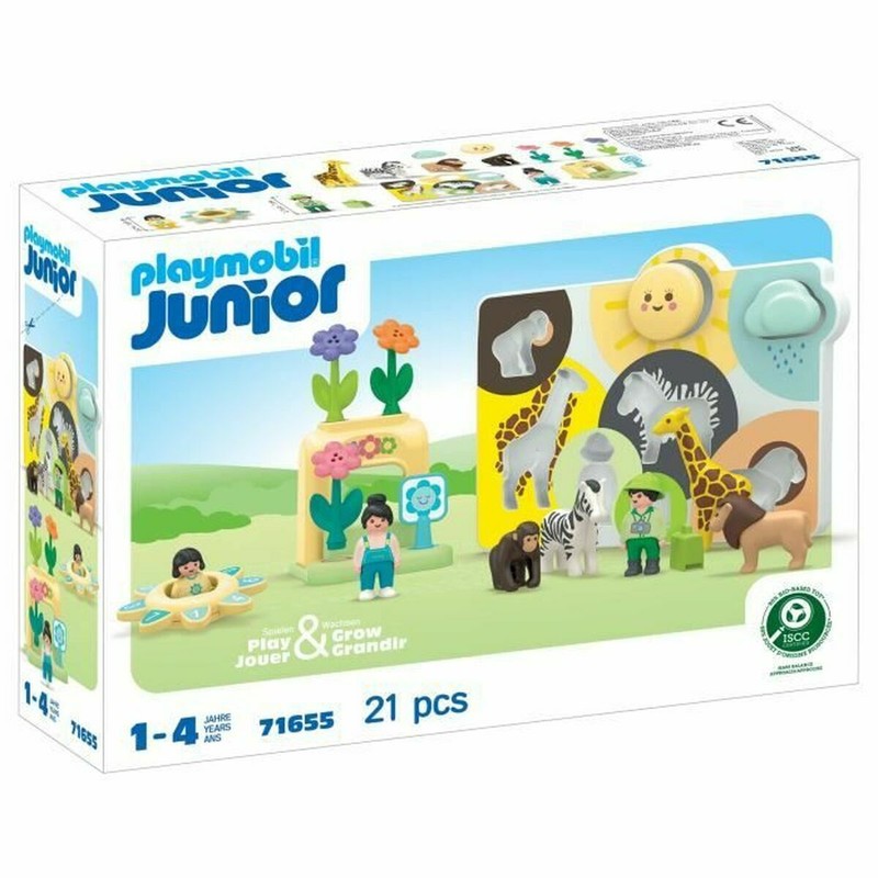 Juguetes construcción niños Playmobil, playset básico multicolor