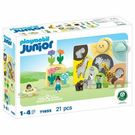 Juguetes construcción niños Playmobil, playset básico multicolor