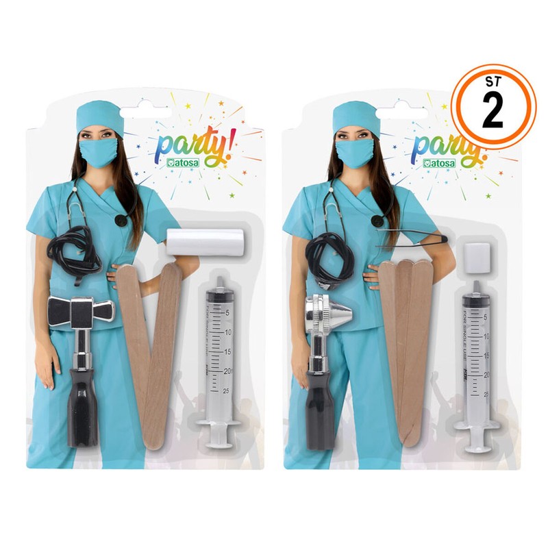 Accesorio médico para disfraces niños, ideal para juego de rol