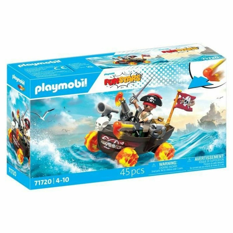 Juguetes construcción niños: Barco Pirata Playmobil Racing