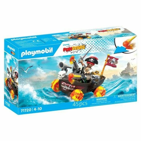 Juguetes construcción niños: Barco Pirata Playmobil Racing